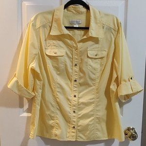 Button-up Shirt x Christopher & Banks